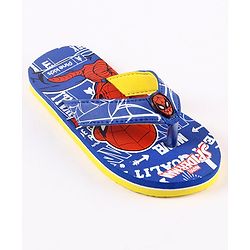 Pine Kids Spider Man Flip Flops - Blue