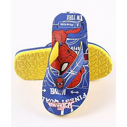 Pine Kids Spider Man Flip Flops - Blue