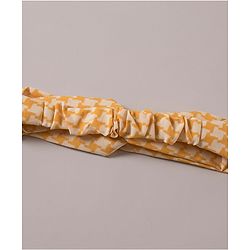 Pine Kids Free Size Abstract Print Headband - Yellow