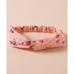 Pine Kids Free Size Elastic with Knot Headband - Pink