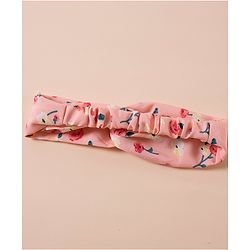 Pine Kids Free Size Elastic with Knot Headband - Pink