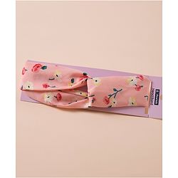 Pine Kids Free Size Elastic with Knot Headband - Pink