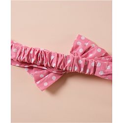 Pine Kids Free Size with Bow Hairband - Pink