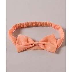 Pine Kids Solid Color Head Band - Peach