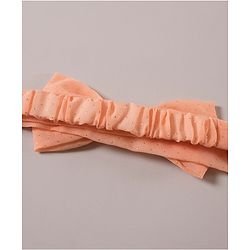 Pine Kids Solid Color Head Band - Peach
