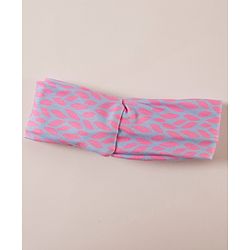 Pine Kids Printed Head Band - Purple