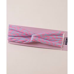 Pine Kids Printed Head Band - Purple
