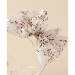 Pine Kids Free Size with Bow Hairband Pack of 2 - Multicolour