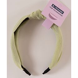 Pine Kids Free Size with Knot Hairband - Green