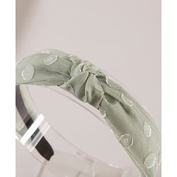 Pine Kids Free Size Solid Hairband - Mustard