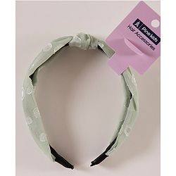 Pine Kids Free Size Solid Hairband - Mustard