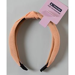 Pine Kids Free Size with Knot Hairband - Peach