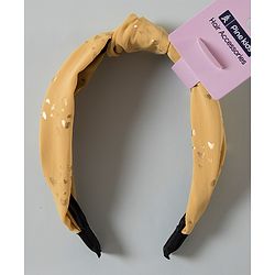 Pine Kids Knotted Hair Band - Yellow