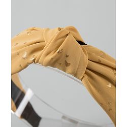 Pine Kids Knotted Hair Band - Yellow