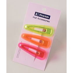 Pine Kids Snap Clips Set of 3 Pieces - Multicolor