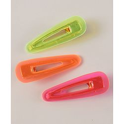 Pine Kids Snap Clips Set of 3 Pieces - Multicolor