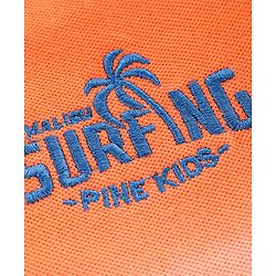 Pine Kids Half Sleeves Biowashed Tee - Orange