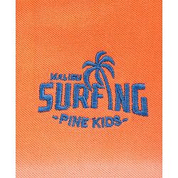 Pine Kids Half Sleeves Biowashed Tee - Orange