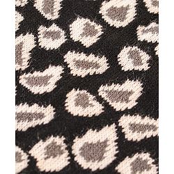 Pine Kids All Over Jacquard with Sherpa Lining Cap Gloves & Snood Pack of 3 - Black