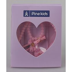 Pine Kids Jewellery Set Free Size Pack of 6 - Pink