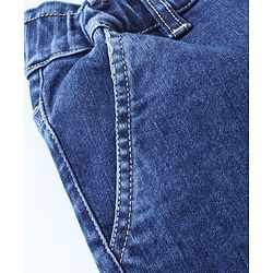Pine  Kids Mid Thigh Shorts - Blue