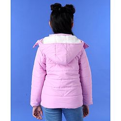 Pine Kids Full Sleeves Hooded Jacket - Pink