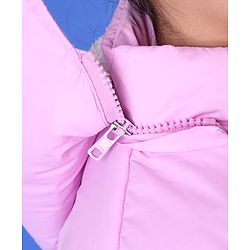 Pine Kids Full Sleeves Hooded Jacket - Pink