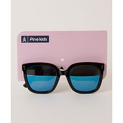 Pine Kids Oval Shaped Sunglasses - Blue