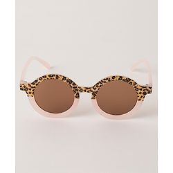 Pine Kids Round Sunglasses - Peach