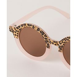 Pine Kids Round Sunglasses - Peach