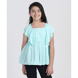 Pine Kids Half Sleeves Top - Blue