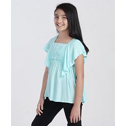 Pine Kids Half Sleeves Top - Blue