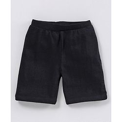 Pine Kids Anti-microbial & Biowashed Cotton Lycra Shorts Soild - Pink Black