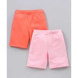 Pine Kids Shorts - Red Pink