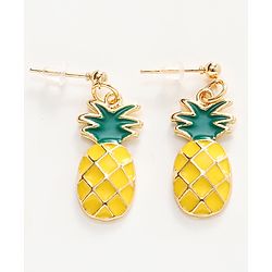 Pine Kids Pineapple Shaped Jewellery Set - Yellow
