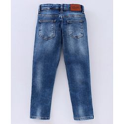 Pine Kids Full Length Enzyme Wash Denim Jeans - Blue