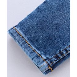 Pine Kids Full Length Enzyme Wash Denim Jeans - Blue