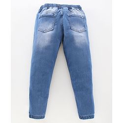 Pine Kids Full Length Enzyme Wash Denim Jeans - Blue