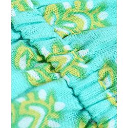 Pine Kids Sleeveless Printed Ethnic Jumpsuit - Blue