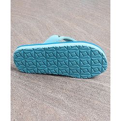 Pine Kids Frozen Printed Flip Flop - Aqua