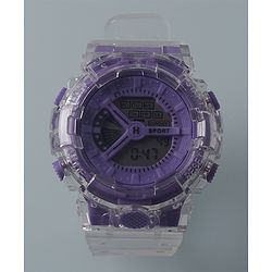 Pine Kids Free Size Digital Watch - Purple