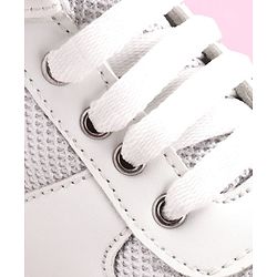 Pine Kids High Ankle Casual Shoes - White Green
