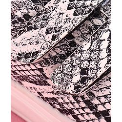 Pine Kids Casual Shoes Animal Print - White Black