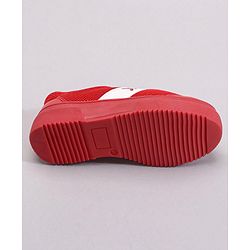 Pine Kids Casual Elasticated Lace Closure Chunky Shoes - Red
