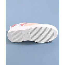 Pine Kids Lace Up Casual Shoes Color Block - White