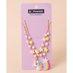 Pine Kids Unicorn Jewellery Set - Multicolor