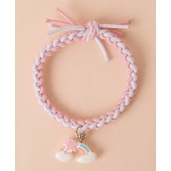 Pine Kids Tie Knot Bracelets - Pink