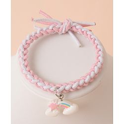 Pine Kids Tie Knot Bracelets - Pink