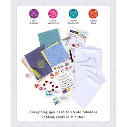 Pine Kids My Personal Greeting Card DIY Kit - Multicolour