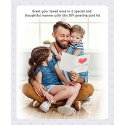 Pine Kids My Personal Greeting Card DIY Kit - Multicolour